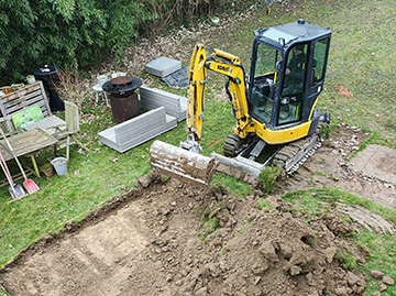 Terrassement excavation — Haccourt